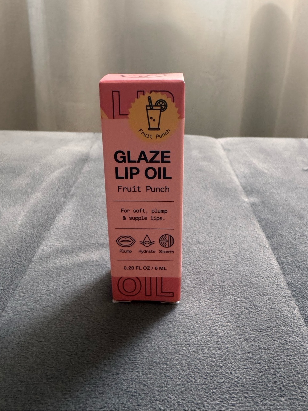 Glaze Lip Oil Fruit Punch — Pink Hydrating Lip Gloss